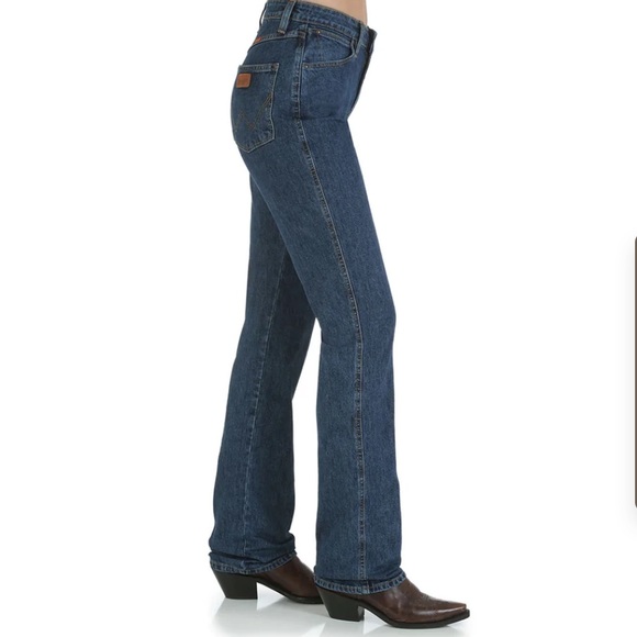 Womens Wrangler high rise cowboy cut jeans size:1/2x36 - Picture 6 of 6